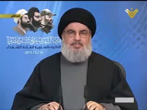 20150216 كلمة السيد حسن نصرالله في ذكرى الشهداء القادة
