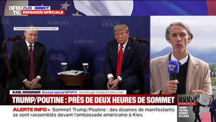 Rencontre entre Donald Trump et Vladimir Poutine: deux heures après l’ouverture du sommet, la première phase des négociations se poursuit