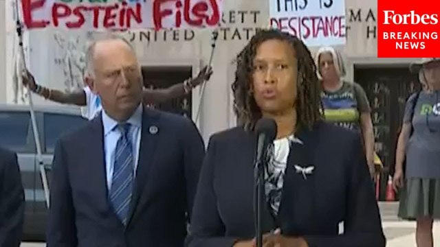 D.C. Mayor Muriel Bowser And AG Brian Schwalb Hold Press Conference On Lawsuit Against Trump