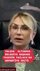 Yalova Altınova Belediye başkanı CHP’den Ak Part’ye geçti! Anlattıkları kan dondurdu.