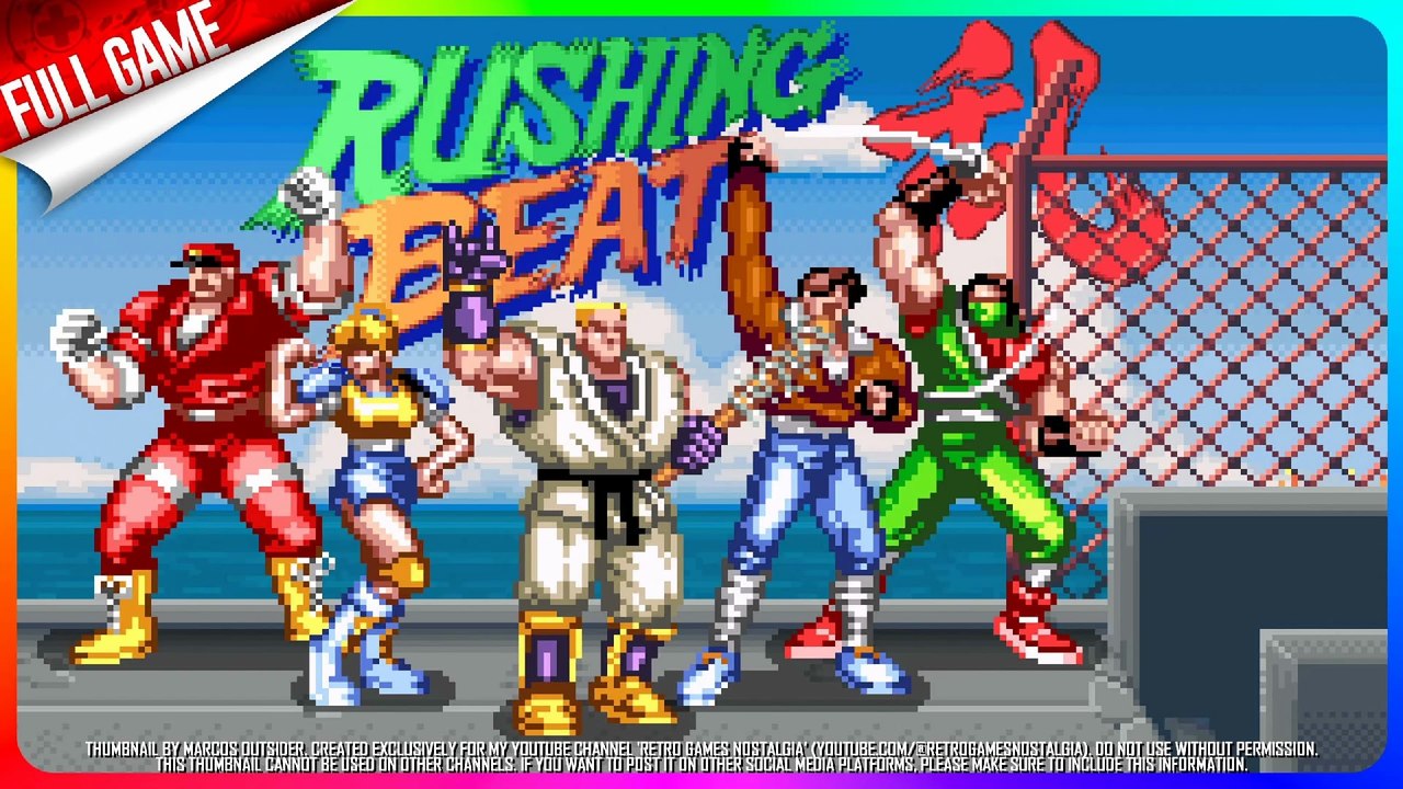 Rushing Beat Ran: Fukusei Toshi (SNES - JP) Longplay