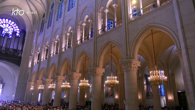 Messe de l'Assomption du 15 août 2025 à Notre-Dame de Paris