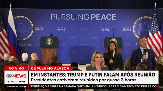 URGENTE: Donald Trump e Vladimir Putin falam após reunião sobre fim da guerra na Ucrânia