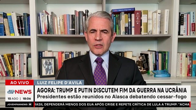 STF MARCA JULGAMENTO BOLSONARO / REUNIÃO TRUMP E PUTIN | OS PINGOS NOS IS - 15/08/2025