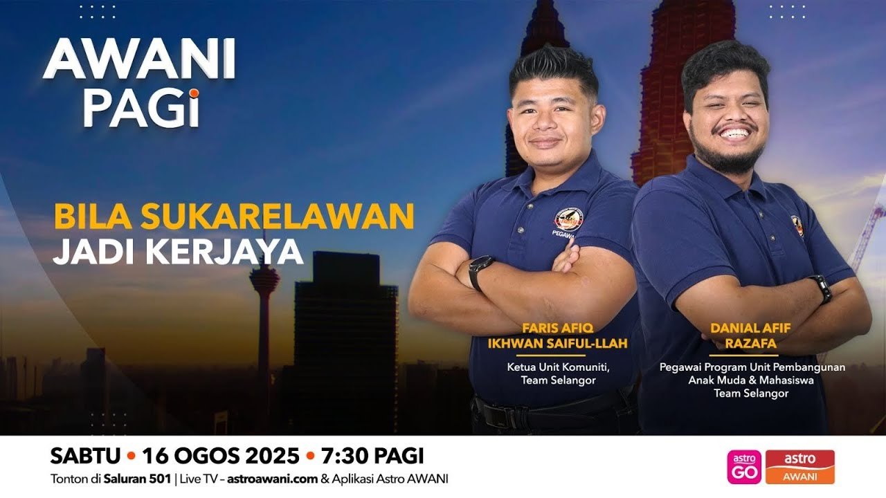 AWANI Pagi: Bila sukarelawan jadi kerjaya