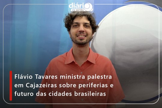 Flávio Tavares ministra palestra em Cajazeiras sobre periferias e futuro das cidades brasileiras