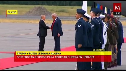 Trump y Putin llegan a Alaska para dialogar sobre la guerra en Ucrania
