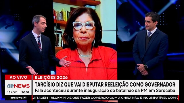 Tarcísio de Freitas revela que vai disputar reeleição à governador