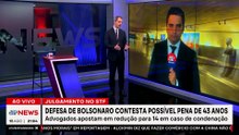 Defesa de Bolsonaro contesta no STF penas propostas pena PGR