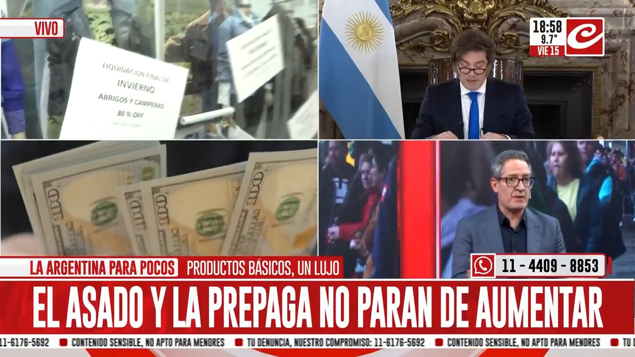 Argentina para pocos