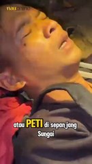 Buru Pelaku PETI Kuansing, Polisi Jalan Kaki Terobos Lumpur dan Semak Belukar