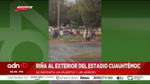 🚨¡Última Hora! Un muerto y un herido tras riña al exterior del Estadio Cuauhtémoc en Puebla