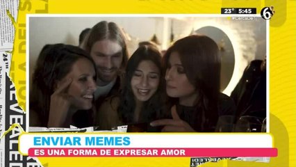 Enviar memes es una forma de expresar amor