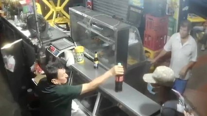 VIDEO | Tendero sobrevivió milagrosamente a un ataque de bala  por parte de un sicario en Barranquilla