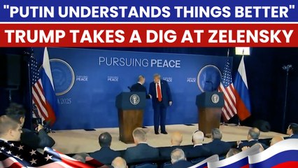 Trump-Putin Alaska Meet Breaking: Trump Praises Putin, Snubs Zelensky In Joint Press Conference