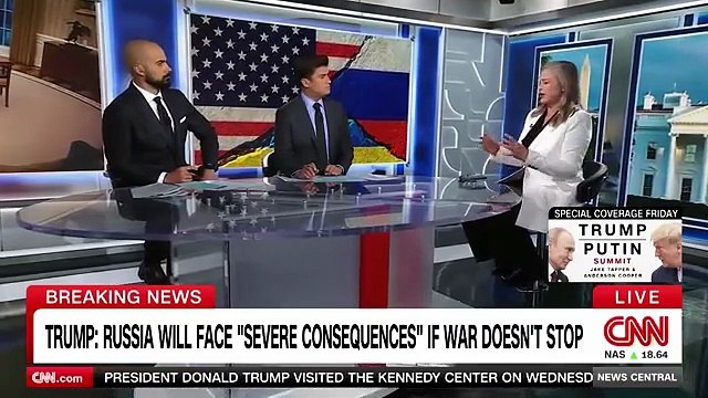 Trump warns of 'severe consequences' if Putin doesn't agree to end Ukraine war