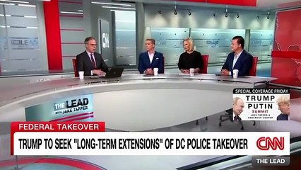 Trump to seek 'long-term extensions' of DC police takeover