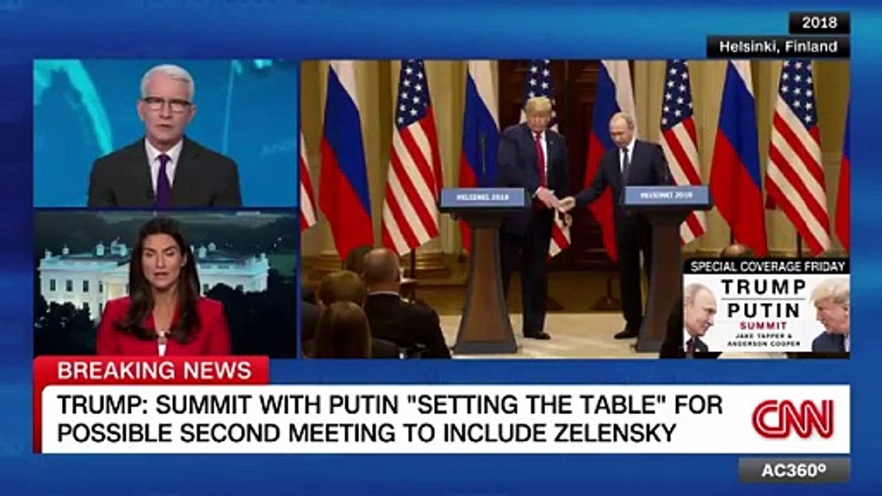 Sources: Trump tells European leaders he will not negotiate Ukrainian territory with Putin