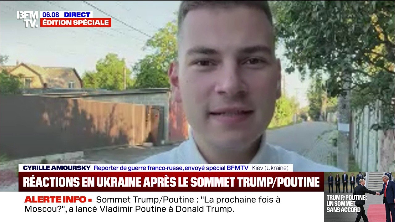 Sommet Trump-Poutine: les réactions ukrainiennes sont unanimement négatives après la rencontre entre les deux présidents