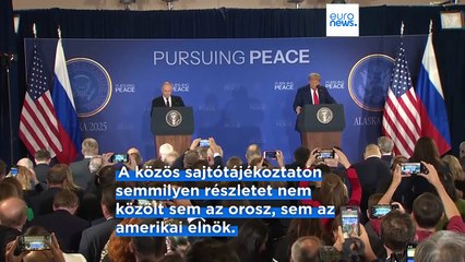 Megállapodás nélkül ért véget a Trump-Putyin találkozó, Zelenszkij hétfőn Washingtonba utazik