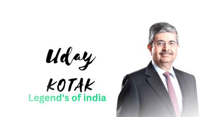 Uday kotak biography podcast