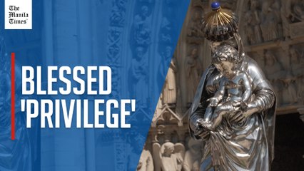 Notre-Dame welcomes faithful for Assumption, first since restoration