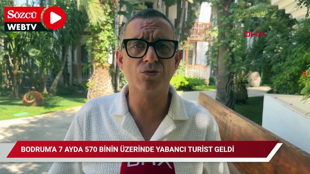 Bodrum'a 7 ayda 570 binin üzerinde yabancı turist geldi