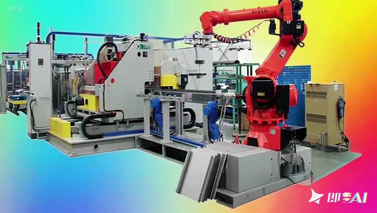 Used refrigerator production line,automatic sheet metal forming line