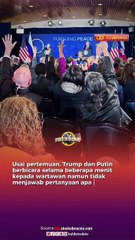 Pertemuan Trump-Putin di Alaska Berakhir Tanpa Kesepakatan tentang Ukraina