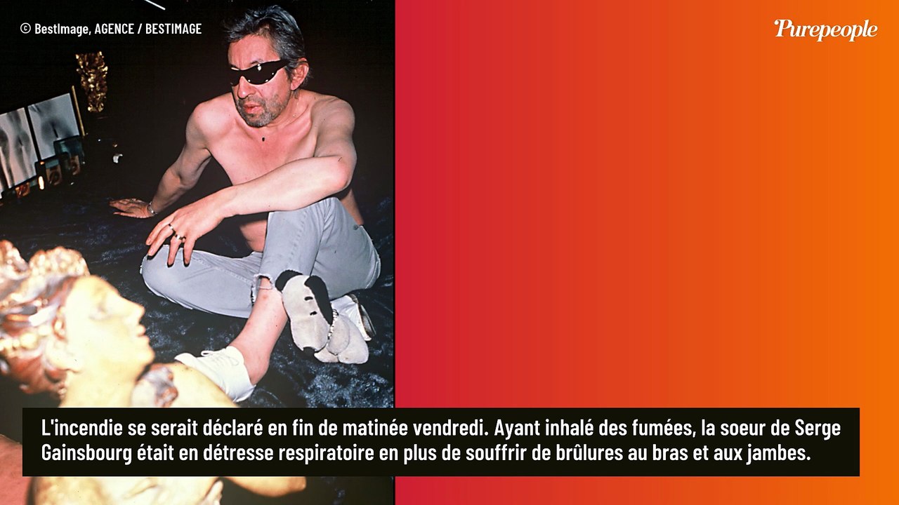 Près de Paris, la soeur jumelle de Serge Gainsbourg prise au piège dans son appartement réduit en cendres