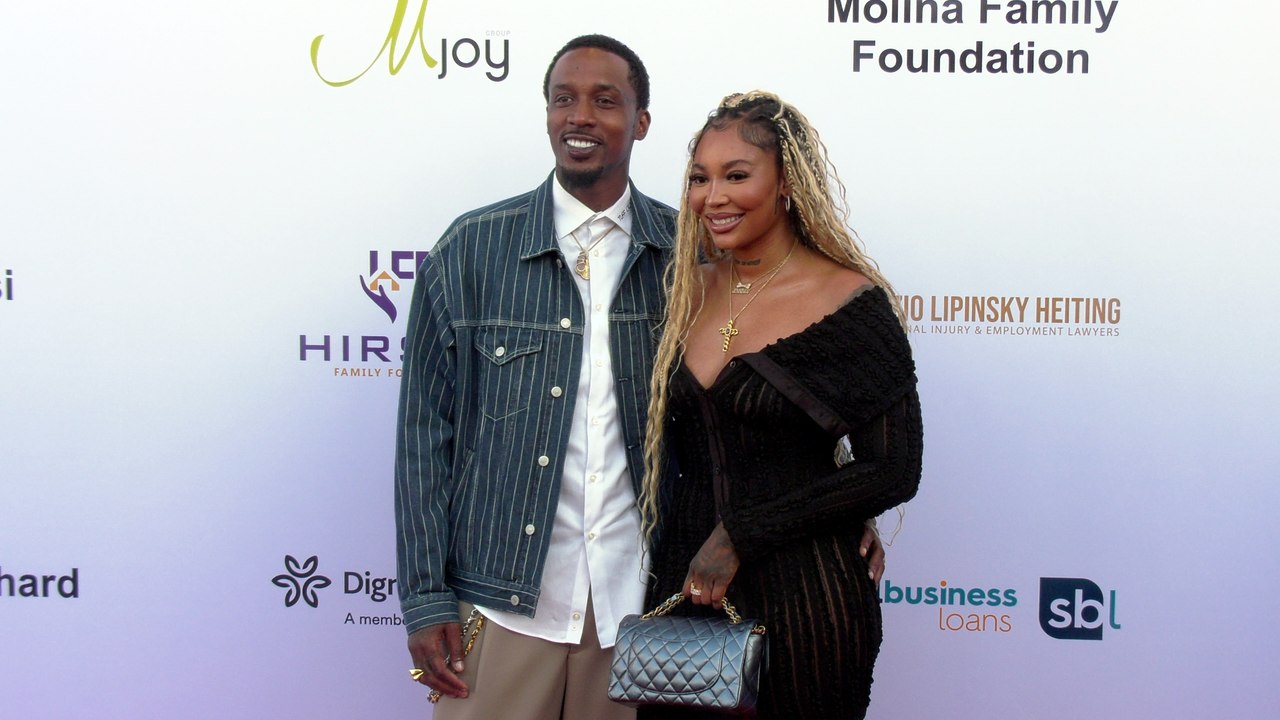 Brandon Jennings and Kajun Russell "Harold and Carole Pump Foundation 25th Anniversary Celebrity Dinner" Red Carpet
