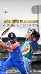 Run machine behind the stumps 👑