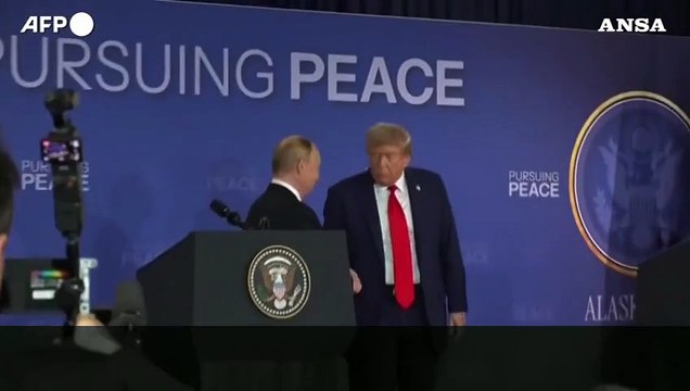 Vertice in Alaska, Putin: Nostro paese sinceramente interessato a porre fine al conflitto