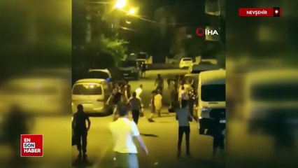 Nevşehir'de kılıç ve demir sopalı kavga