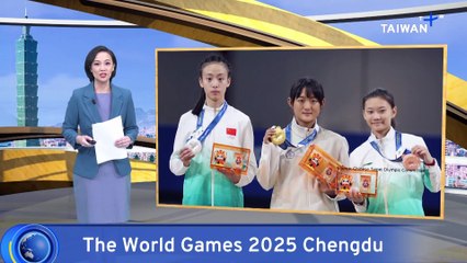 Taiwan Bags Second Gold in Roller Sports at 2025 World Games in China