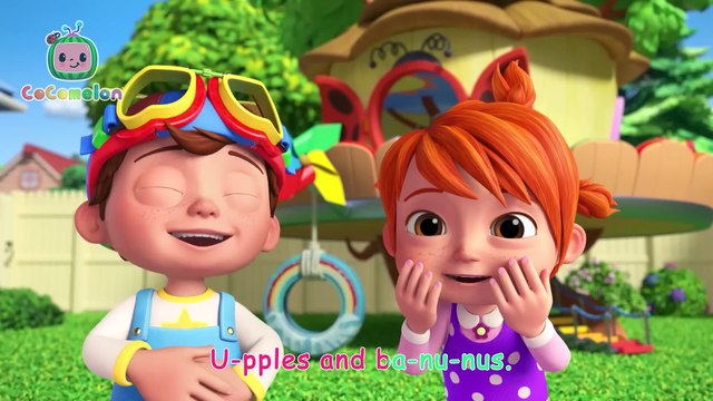 Fruit Muffins & Bananas 🍏 + Healthy Foods and Snacks _ CoComelon Nursery Rhymes & Kids Songs