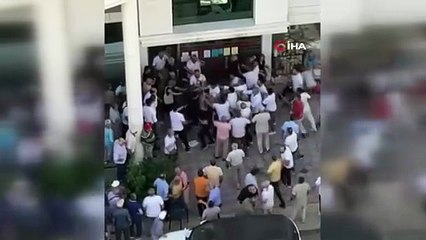 CHP mahalle seçiminde kavga