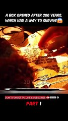 shorts movie explanation 200 साल बाद खुला बॉक्स, जिसमें थी ज़िंदा बचने की राह A box opened after 200 years, which had a way to survive