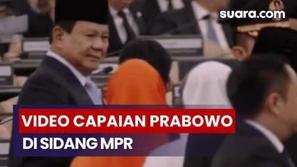 Momen Perdana, Sidang Tahunan MPR RI 2025 Putar Video Capaian Presiden Prabowo