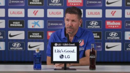 Rueda de prensa completa de Simeone previa al Espanyol vs. Atlético de Madrid