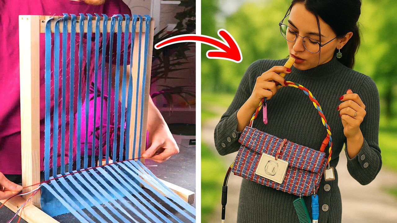 Is It a New Fashion? TRASH Turns Into STYLISH Bags!