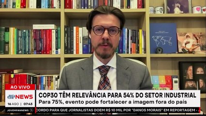Pesquisa da CNI mostra que indústria vê COP30 como relevante e positiva