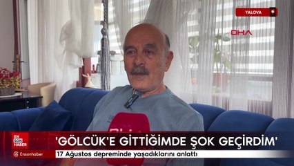 17 Ağustos depreminde gönüllü çalışan sağlık personeli yaşadıklarını anlattı