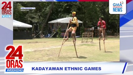 Mga katutubong laro isinabuhay sa Kadayawan Festival #shorts | 24 Oras Weekend