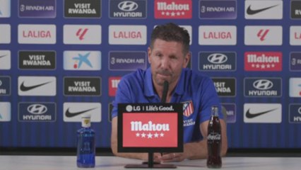 La genial reflexión de Simeone sobre el polémico Villarreal - Barça en Miami