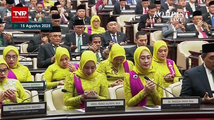 Tangis Mufti Anam PDIP di Sidang Nota Keuangan, Doa Berharap Lindungi Presiden Prabowo