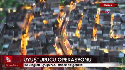 İstanbul Bağcılar'da uyuşturucu operasyonu