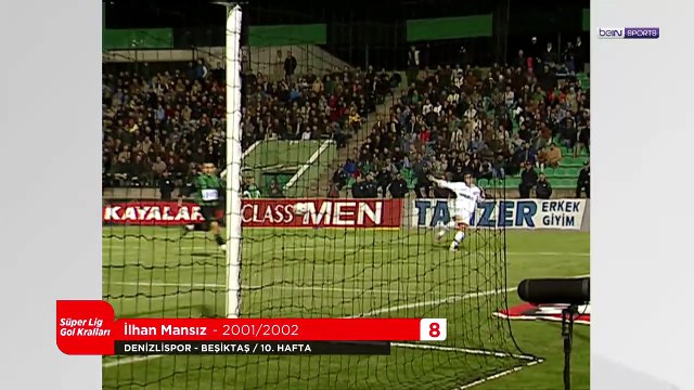 Gol Kralı İlhan Mansız (2001-2002) _ Tüm Goller _ Trendyol Süper Lig
