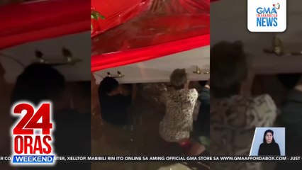 Lalaking tinangkang sumagip ng taxi sa baha, nasawi nang matangay | 24 Oras Weekend