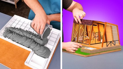 I Found the CUTEST DIY Tiny Furniture For My Miniature House!